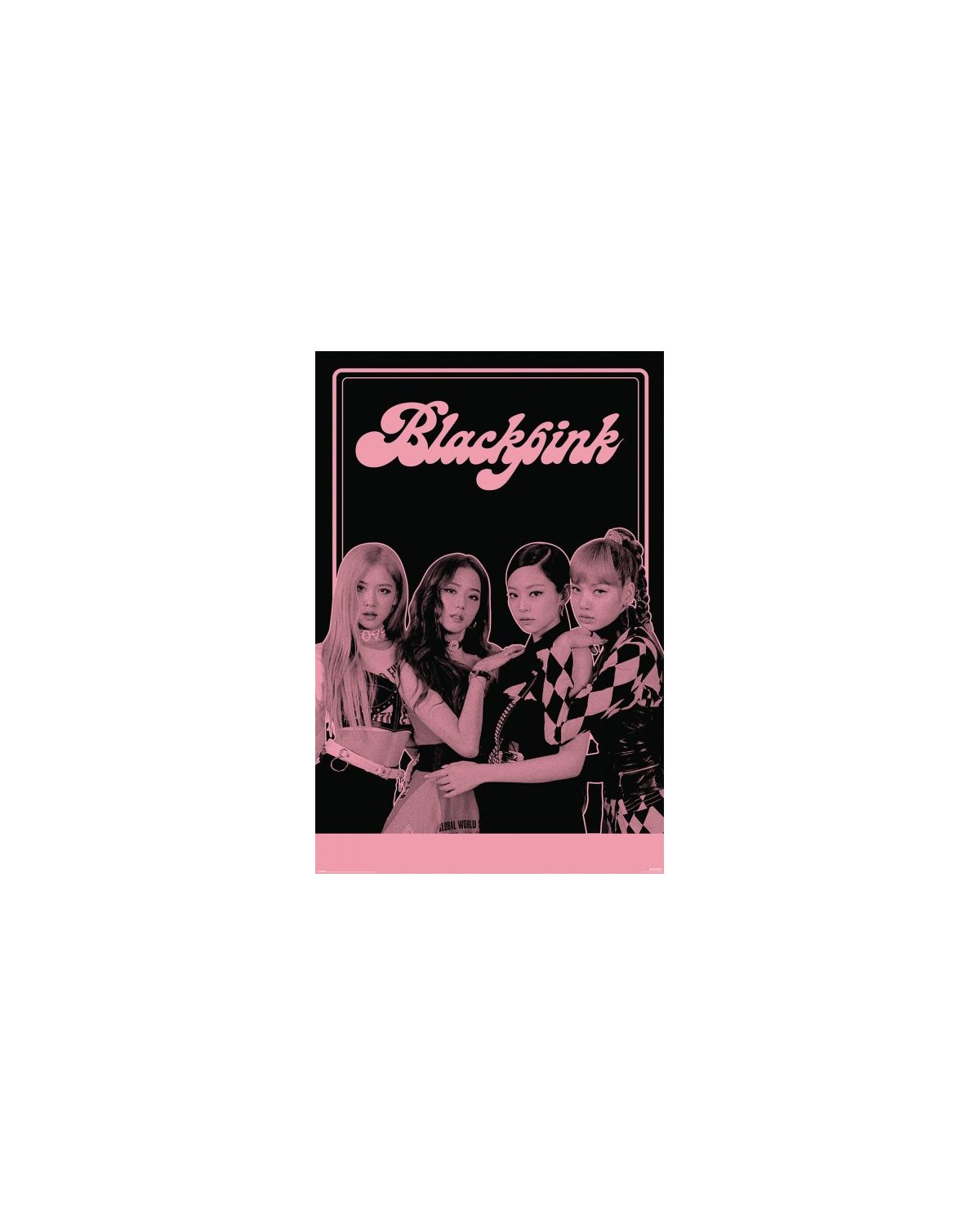 Duży plakat - BLACK PINK