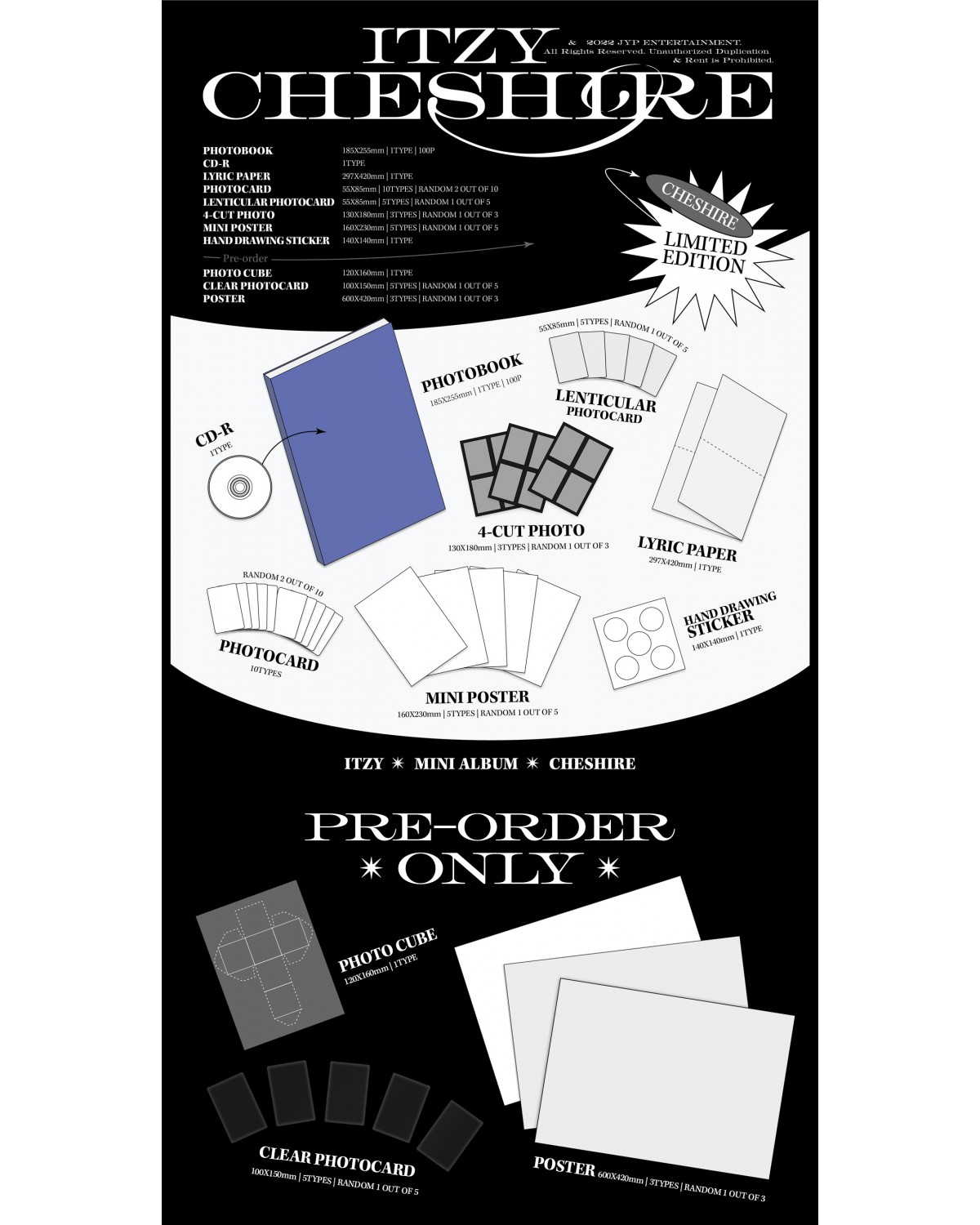 ITZY CHESHIRE (LIMITED VER.)