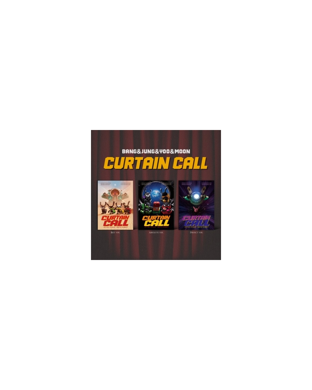 BANG & JUNG & YOO & MOON - CURTAIN CALL