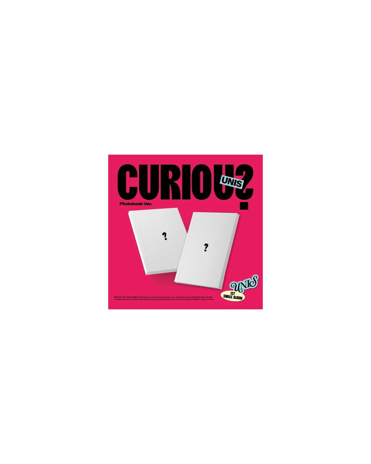 UNIS - CURIOUS (1ST SINGLE ALBUM)