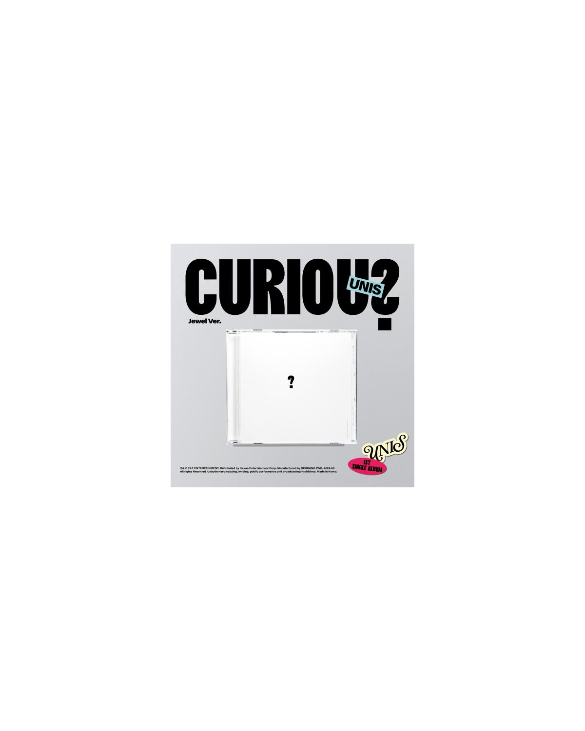 UNIS - CURIOUS (1ST SINGLE ALBUM) (Jewel Ver.)