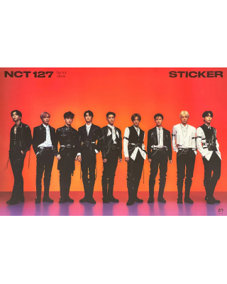 Plakat NCT 127 - STICKER v1