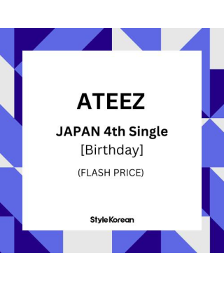 ATEEZ - Birthday (JAPAN 4TH SINGLE ALBUM) (FLASH PRICE)