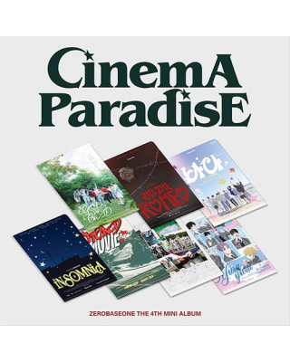 ZEROBASEONE - CINEMA PARADISE (4TH MINI ALBUM) (ZEROSE VER.)