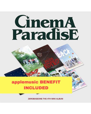 ZEROBASEONE - CINEMA PARADISE (4TH MINI ALBUM) (ZEROSE VER.) (z dodatkiem AppleMusic)