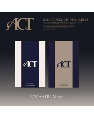 KANG DANIEL - ACT (5th Mini Album) (POCA Ver.)