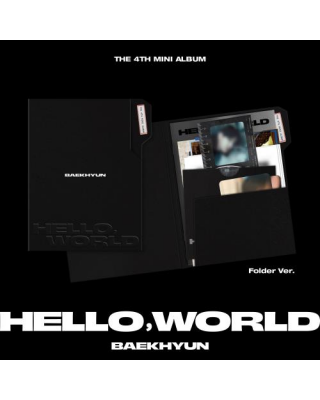 BAEKHYUN - Hello, World (4TH MINI ALBUM) (Folder Ver.)