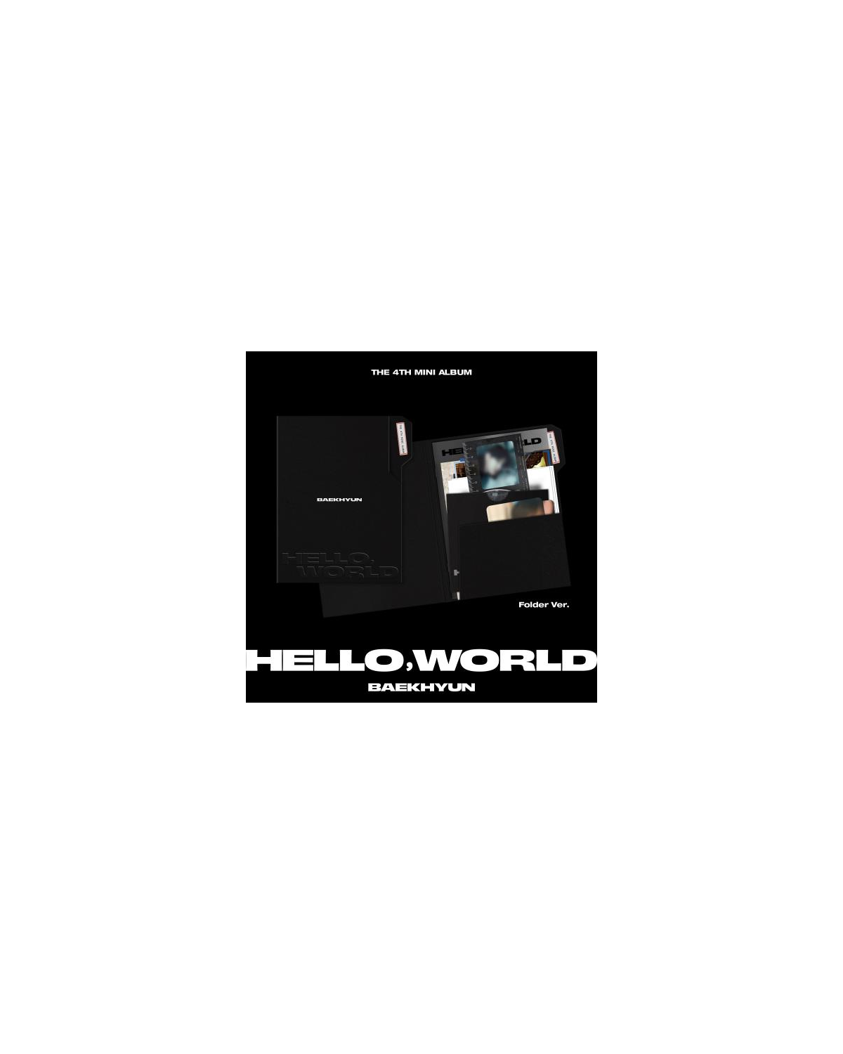 BAEKHYUN - Hello, World (4TH MINI ALBUM) (Folder Ver.)