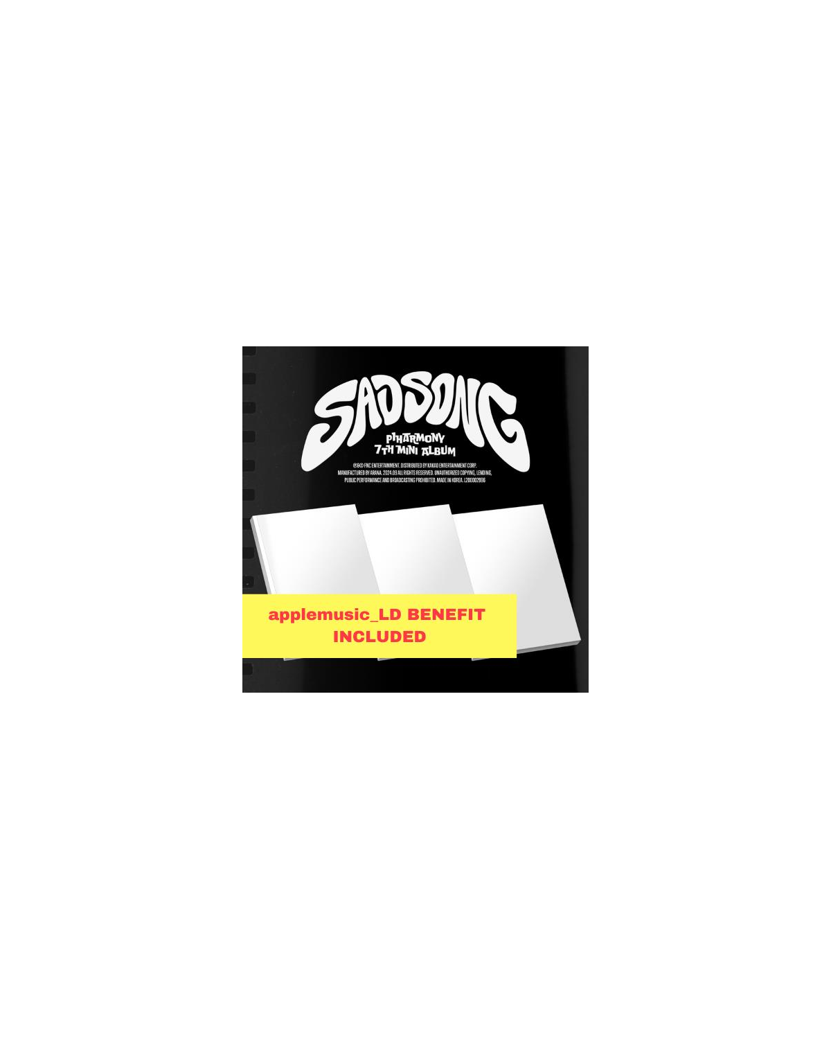 P1Harmony - SAD SONG (7th Mini Album) (z dodatkiem AppleMusic LD)