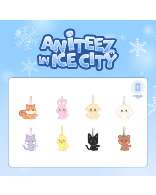 ATEEZ - OFFICIAL MD [ANITEEZ IN ICE CITY] (PLUSH PHOTOCARD HOLDER)