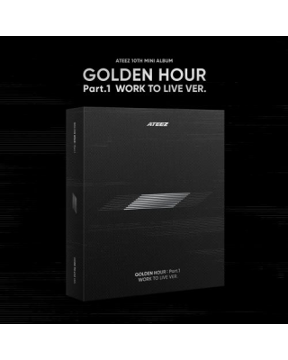 ATEEZ - GOLDEN HOUR : Part.1 (10TH MINI ALBUM) (WORK TO LIVE Ver.)