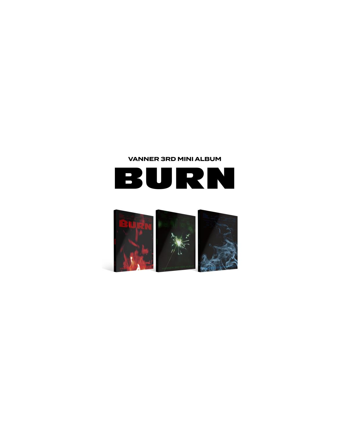 VANNER - BURN (3rd Mini Album)