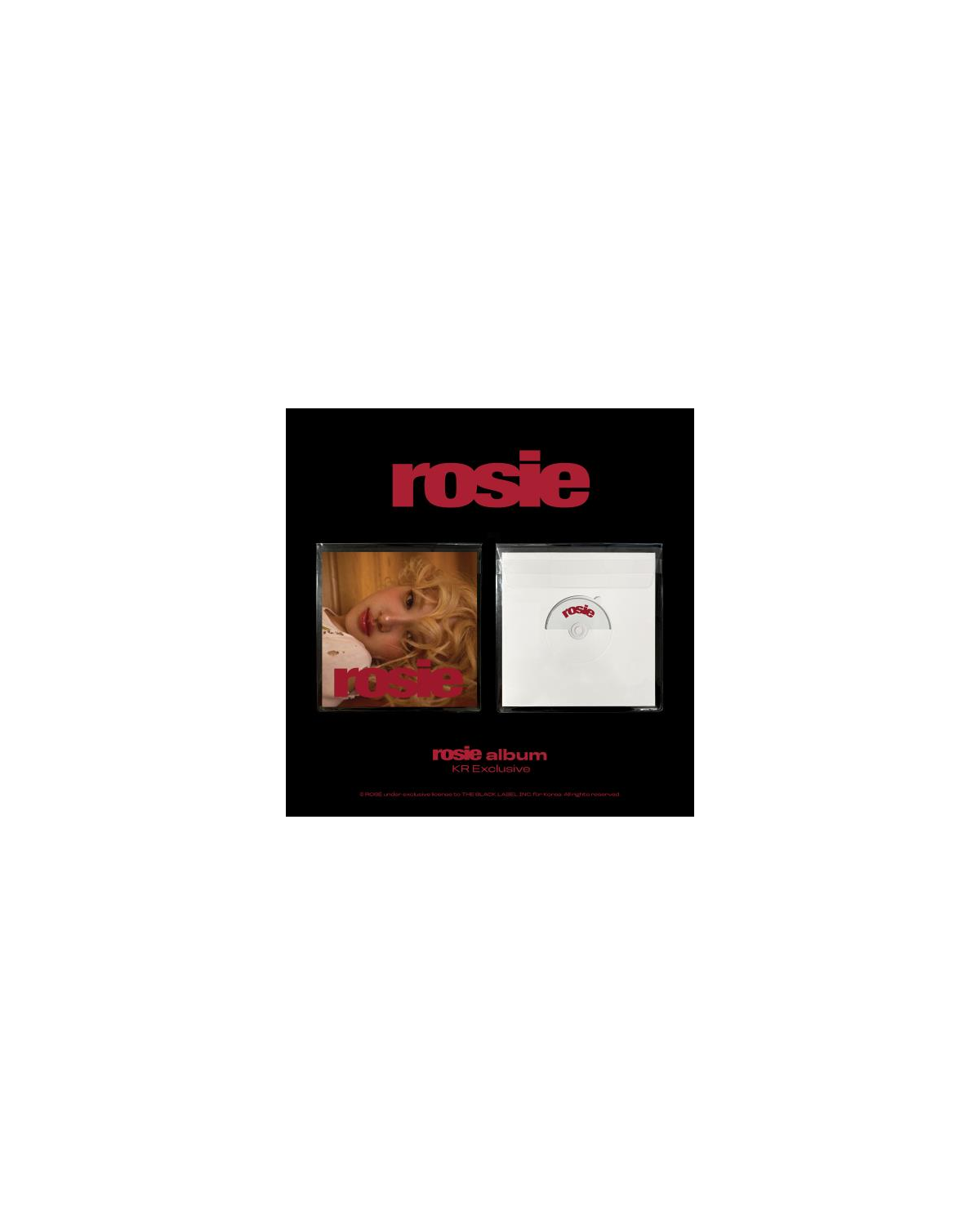 ROSÉ (BLACKPINK) - rosie (1st Studio Album) (KR Exclusive Ver.)