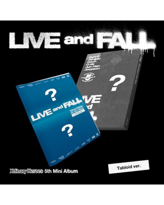 Xdinary Heroes - LIVE and FALL (5th Mini Album) (Tabloid Ver.)