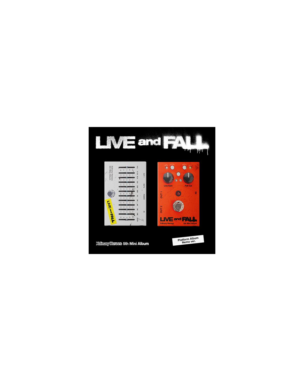 Xdinary Heroes - LIVE and FALL (5th Mini Album) (Platform Ver.)