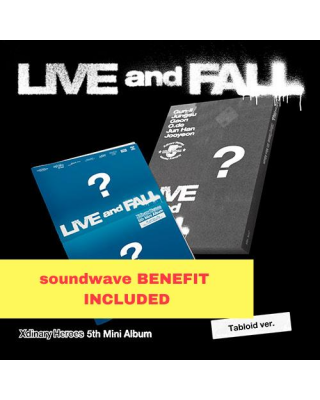 Xdinary Heroes - LIVE and FALL (5th Mini Album) (Tabloid Ver.) (z dodatkiem Soundwave)