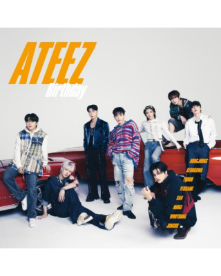 ATEEZ - Birthday (JAPAN 4TH SINGLE ALBUM) (FLASH PRICE)