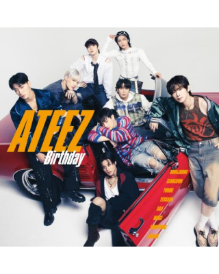 ATEEZ - Birthday (JAPAN 4TH SINGLE ALBUM) (STANDARD)