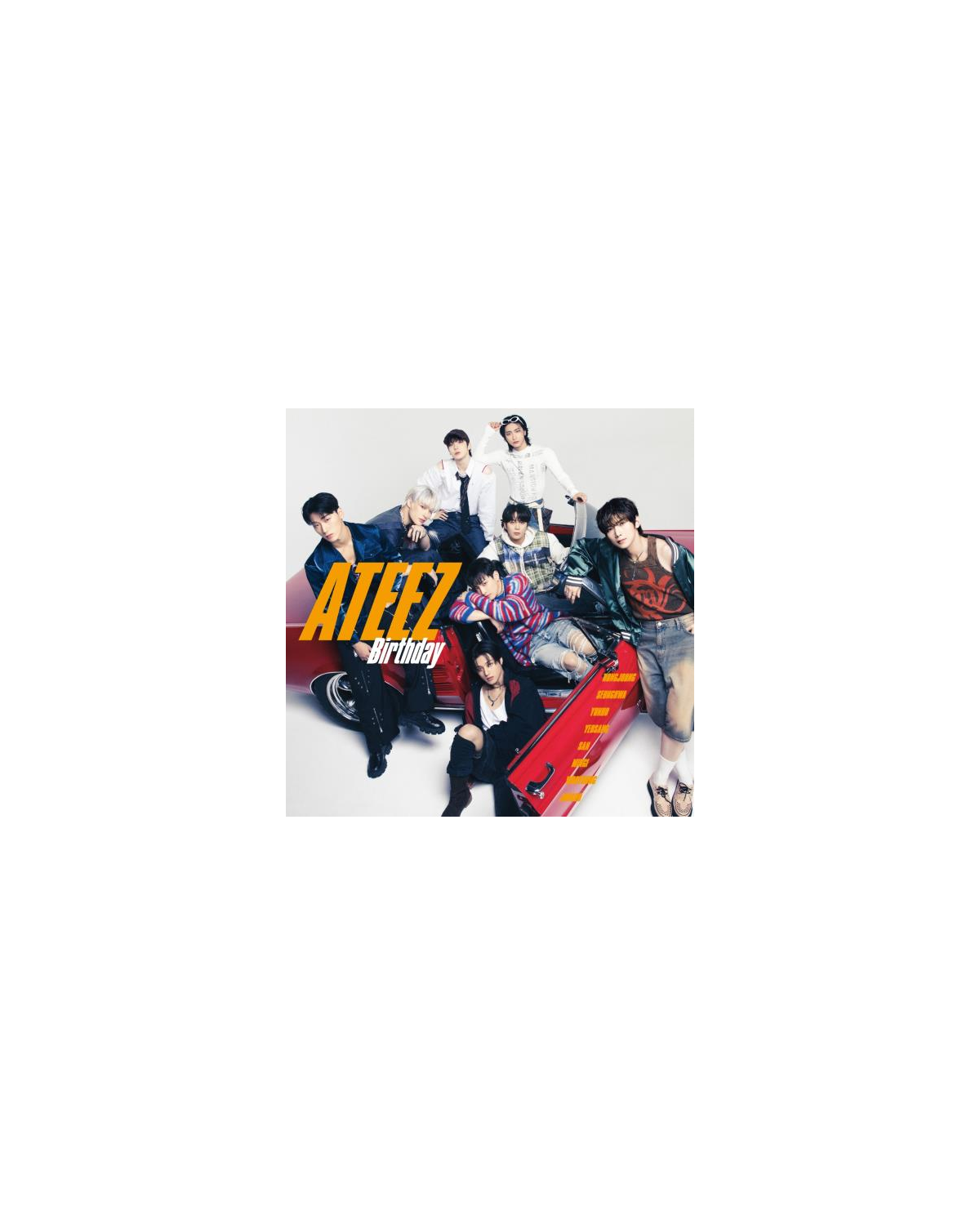 ATEEZ - Birthday (JAPAN 4TH SINGLE ALBUM) (STANDARD)