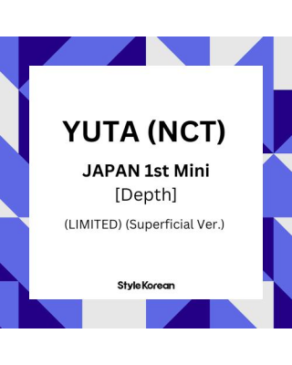 YUTA (NCT) - Depth (Japan 1st Mini Album) (Superficial Ver.)