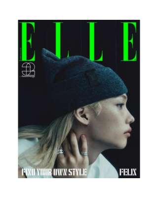 Magazyn  ELLE 2024.11 x Stray Kids FELIX