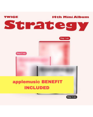 TWICE - STRATEGY (14th Mini Album) (z dodatkiem AppleMusic)