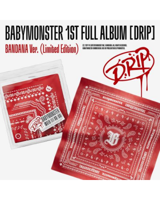 BABYMONSTER - DRIP (1st Full Album) (BANDANA Ver.) (Limited Edition)