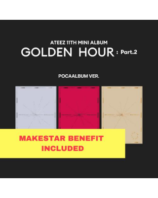 ATEEZ - GOLDEN HOUR : Part.2 (POCA Ver.) (z dodatkiem Makestar)