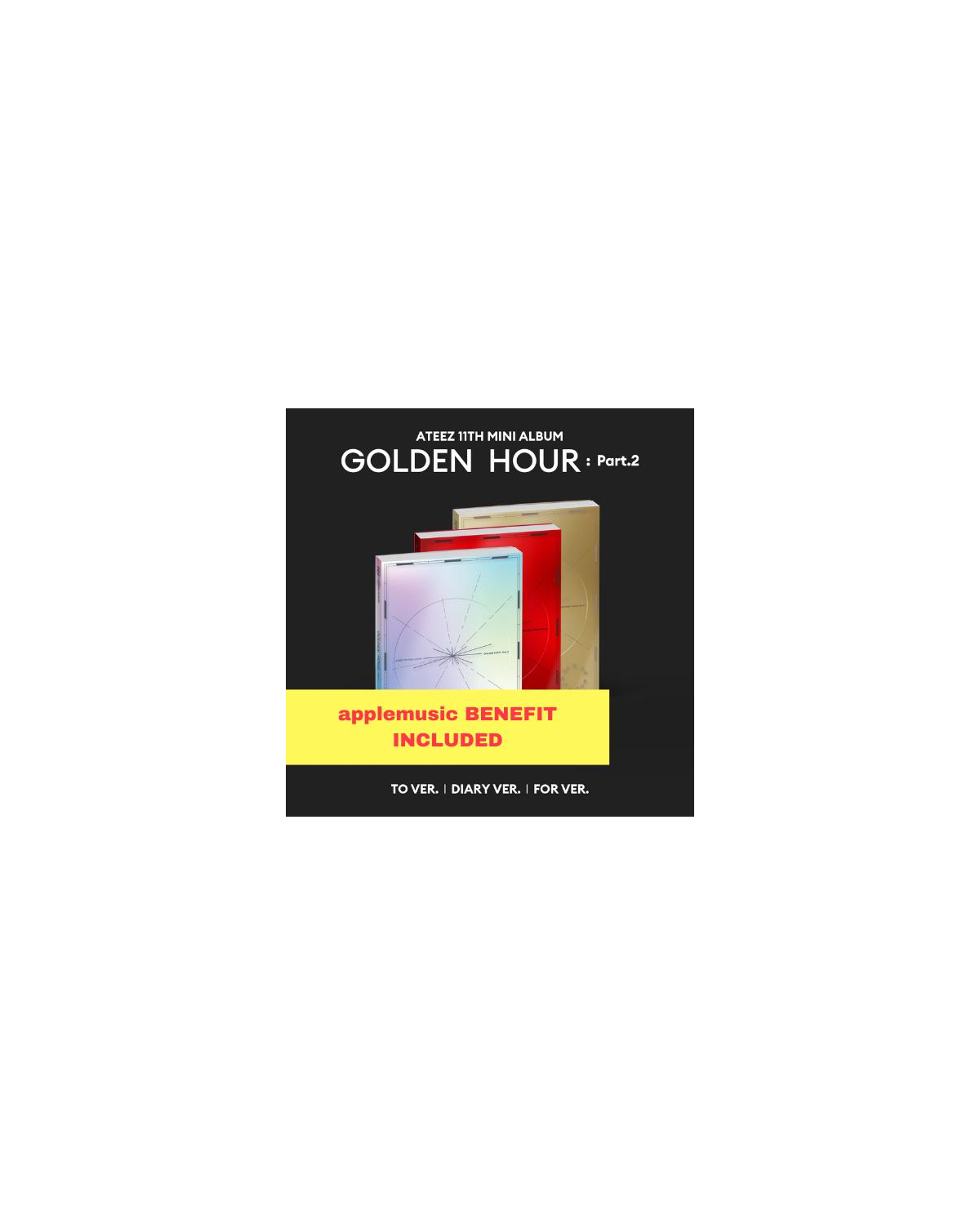 ATEEZ - GOLDEN HOUR : Part.2 (z dodatkiem AppleMusic)