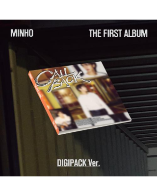 MINHO (SHINee) - CALL BACK (1st Full Album) (Digipack Ver.)