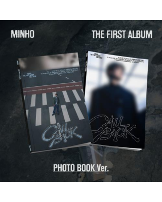 MINHO (SHINee) - CALL BACK (1st Full Album) (Photobook Ver.)