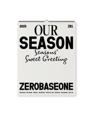 ZEROBASEONE 2025 'OUR Season' - Wall Calendar