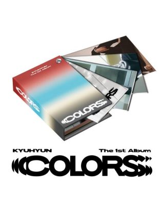 KYUHYUN - COLORS (The 1st Album) (Color Swatch Book ver.)