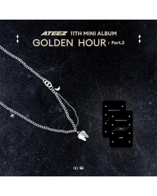 ATEEZ - OFFICIAL MD GOLDEN HOUR : Part.2 (Ice On My Teeth NECKLACE)