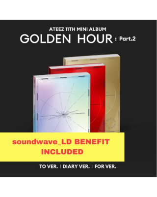 ATEEZ - GOLDEN HOUR : Part.2 (z dodatkiem Soundwave Lucky Draw)