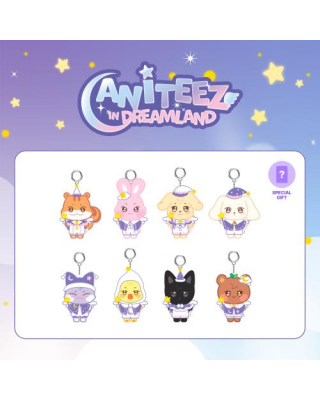 ATEEZ - OFFICIAL MD [ANITEEZ IN DREAMLAND] Plush Keyring (Guardian Angel)