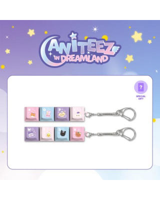 ATEEZ - OFFICIAL MD [ANITEEZ IN DREAMLAND] Keycap Keyring (HOPE VER)