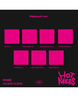 EVNNE - HOT MESS (4th mini album) (Digipack Ver.)