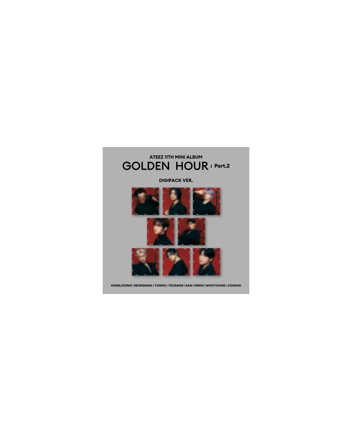 ATEEZ - GOLDEN HOUR : Part.2 (Digipack Ver.)