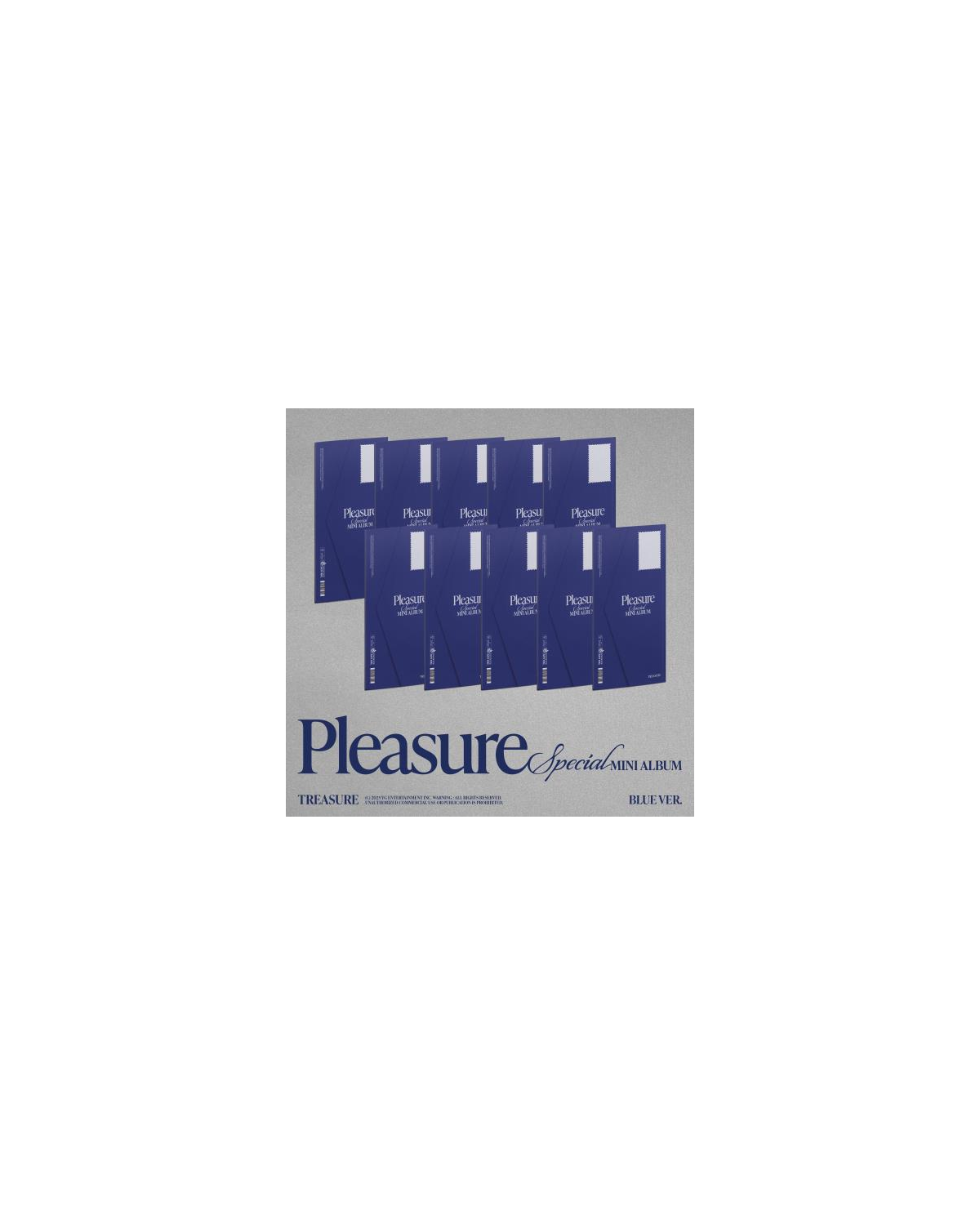 TREASURE - PLEASURE (SPECIAL MINI ALBUM) (BLUE VER.)