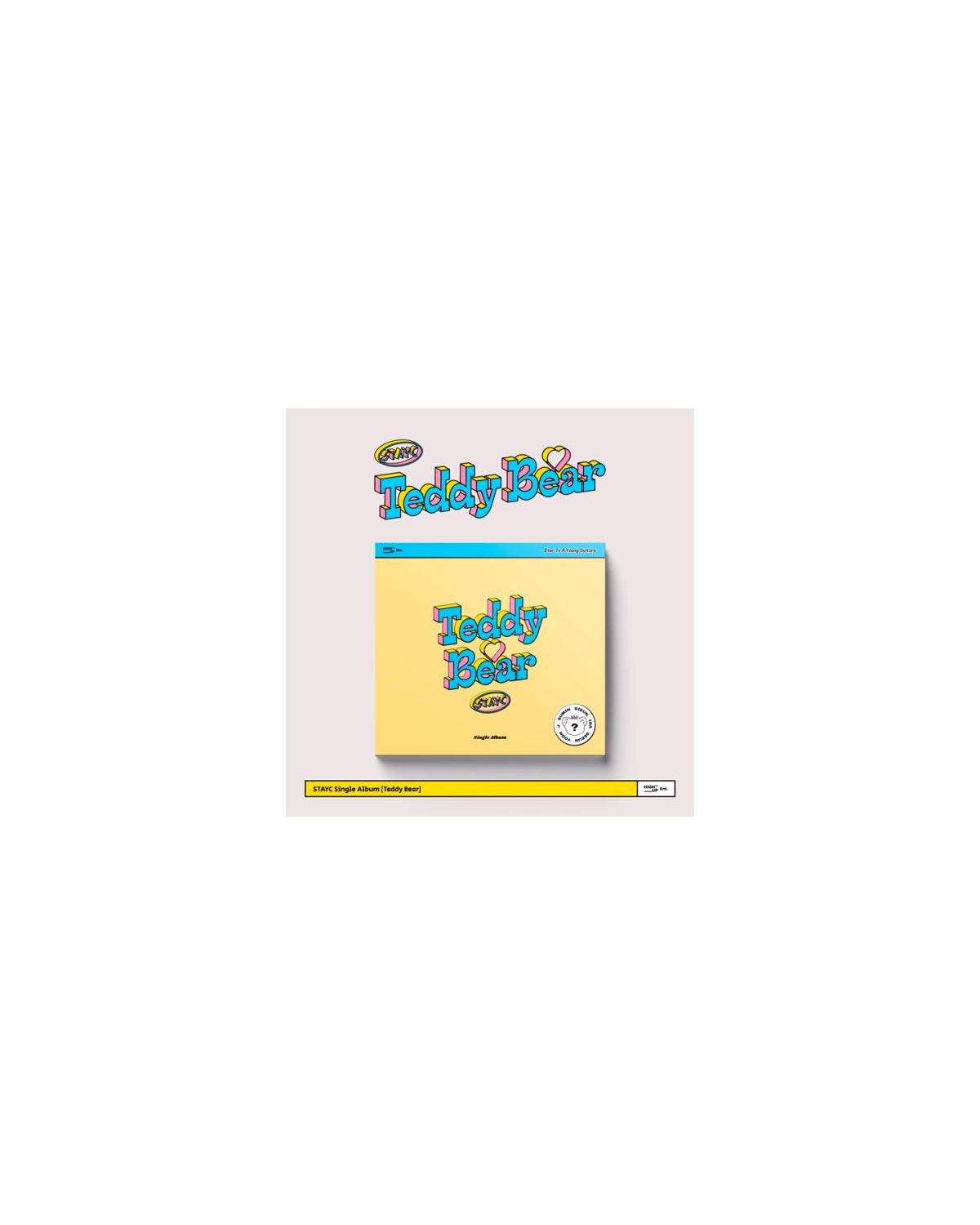 STAYC - TEDDY BEAR (4TH SINGLE ALBUM) DIGIPACK VER.