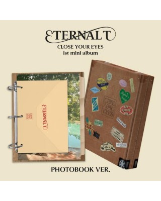 Album CLOSE YOUR EYES - 1st mini album ETERNALT (PHOTOBOOK Ver.) w kpopszop