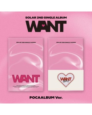 SOLAR - 2nd Single Album [WANT] (POCAALBUM Ver.) sklep