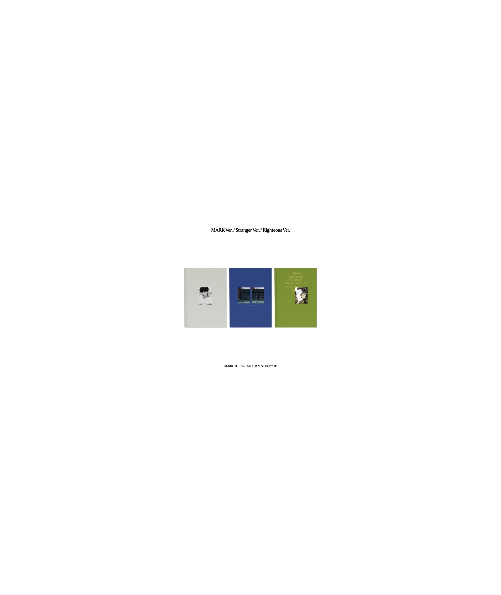 MARK - 1st Full Album [The Firstfruit] (Photobook Ver.) sklep album kpop NCT