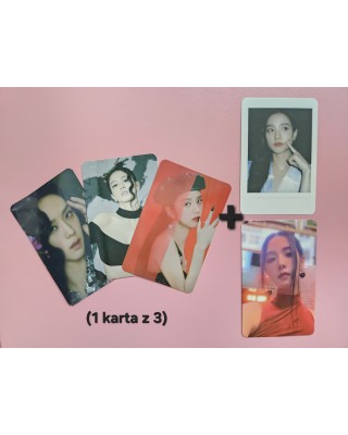 Zestaw kart od YG SHOP do albumu ME od Jisoo w kpopszop