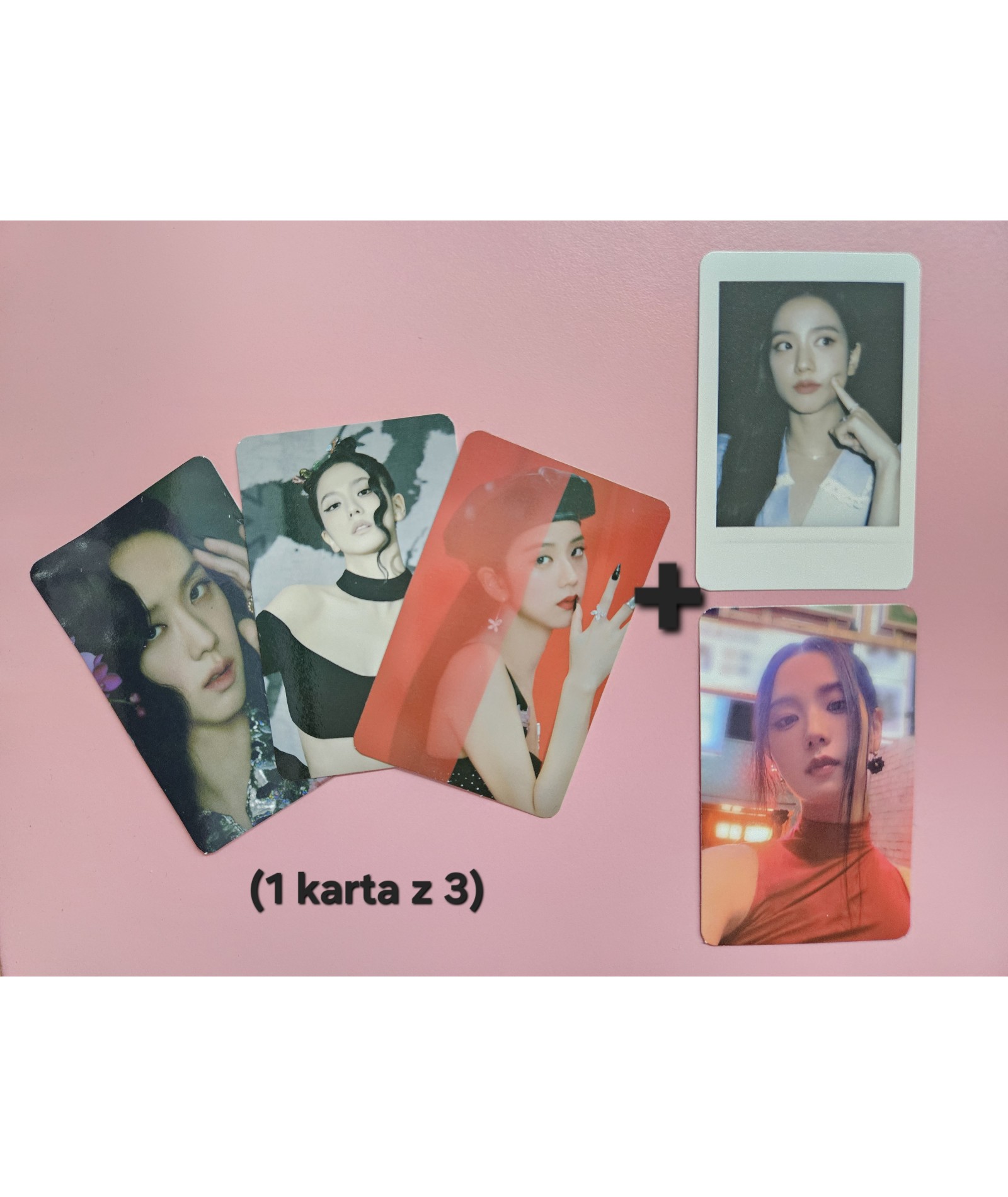 Zestaw kart od YG SHOP do albumu ME od Jisoo w kpopszop