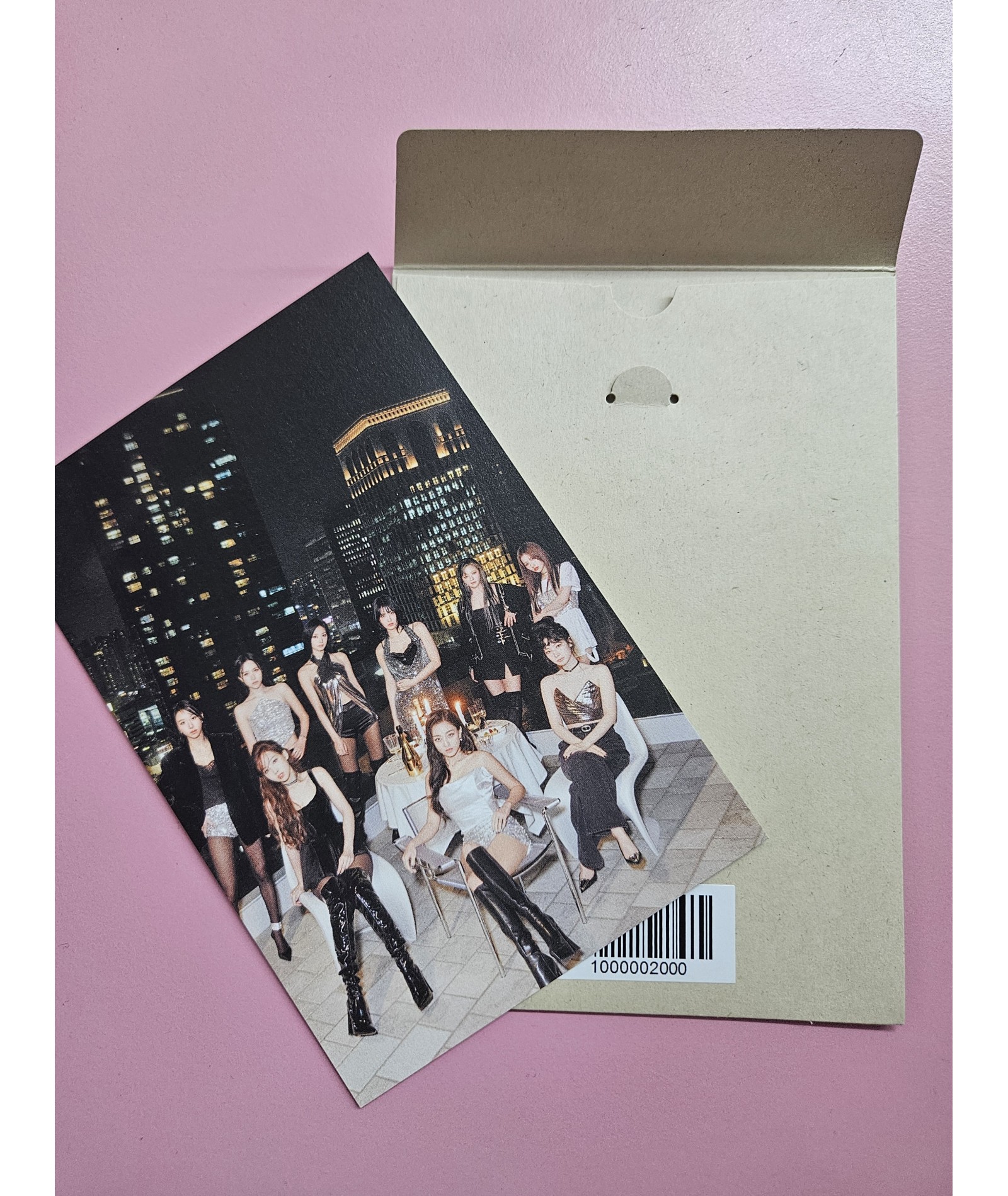 Pocztówka JYP SHOP twice do albumu With you-th kszop