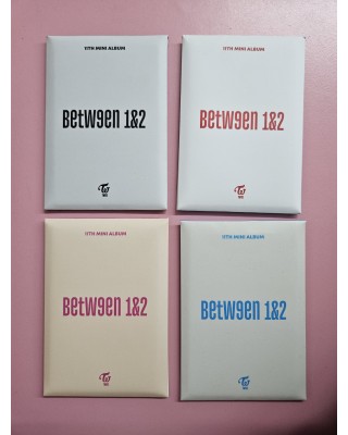 Zestaw kart do albumu BETWEEN 1&2 od Twice - kpopszop Poznań