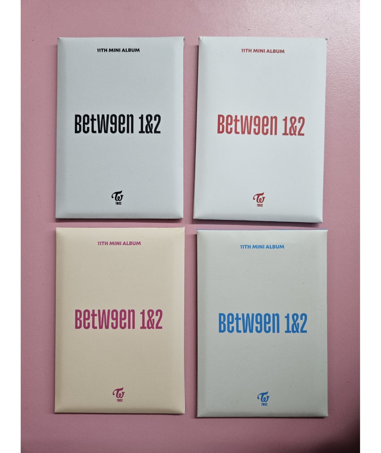 Zestaw kart do albumu BETWEEN 1&2 od Twice - kpopszop Poznań