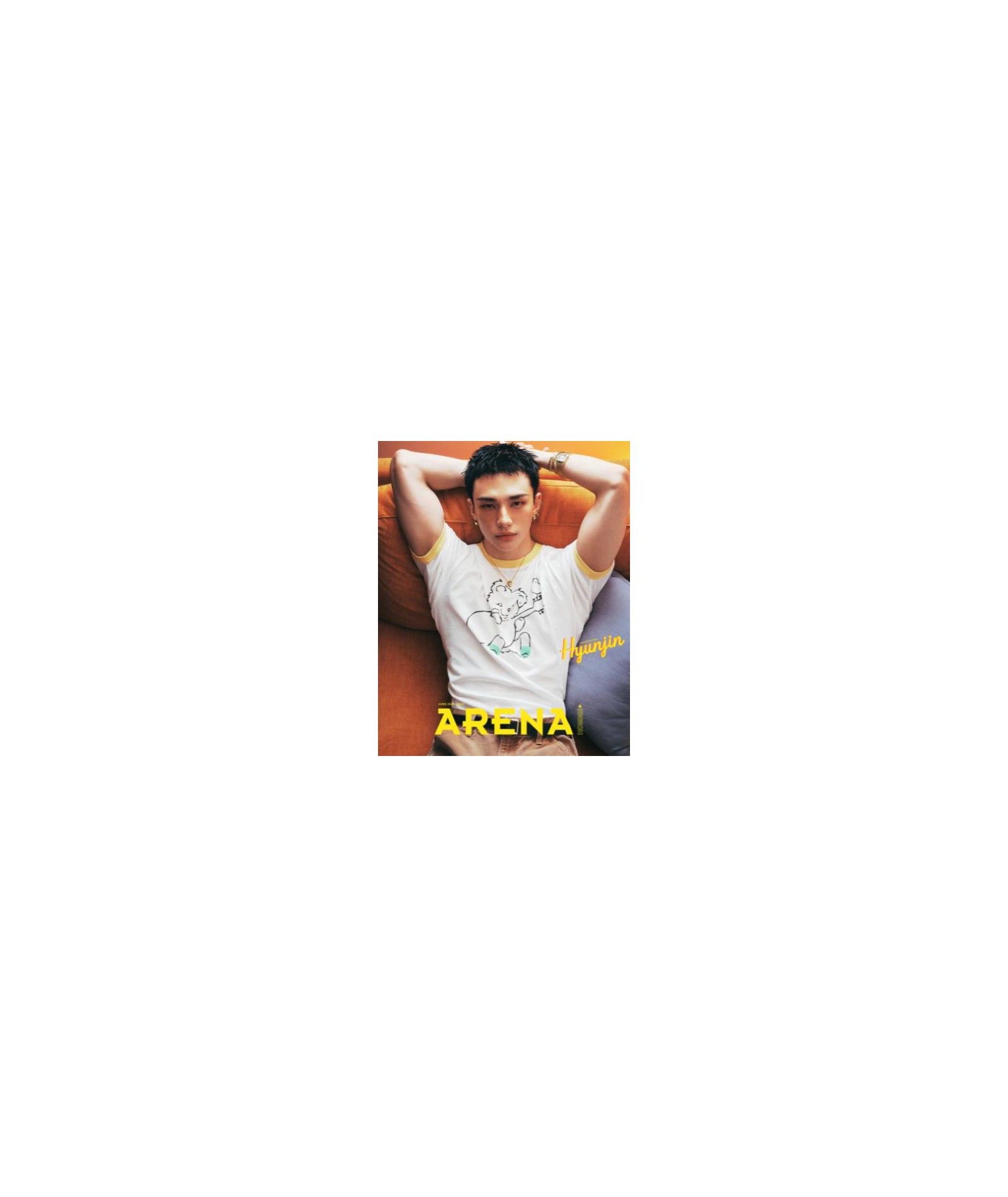 gazeta kpop skz ARENA HOMME 2025.06 x HYUNJIN C TYPE
